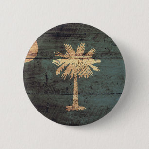 Gammal Wood South Carolina flagga; Knapp