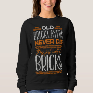 Gammala brickor i Brickayer Brick Mason T Shirt