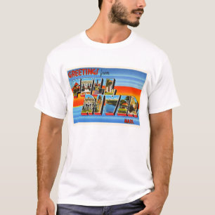 Gammala Fall River Massachusetts MORSOR reser T-shirt