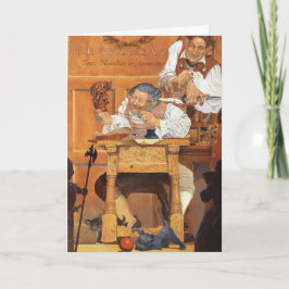 Gammala Fezziwig Helgkort