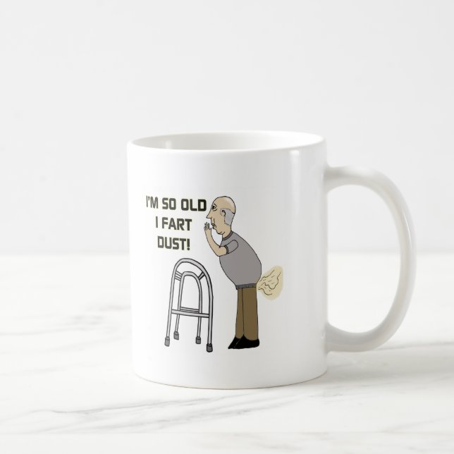 Gammala fisgåvor för fars dag kaffemugg (Höger)