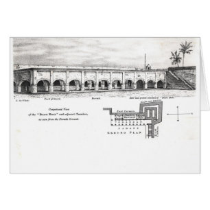 Gammala Fort William, Calcutta Hälsningskort