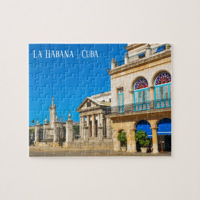 Gammala Habana, Kuba Pussel (Horisontell)