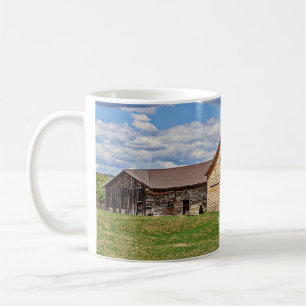 Gammala ladugårdar kaffemugg