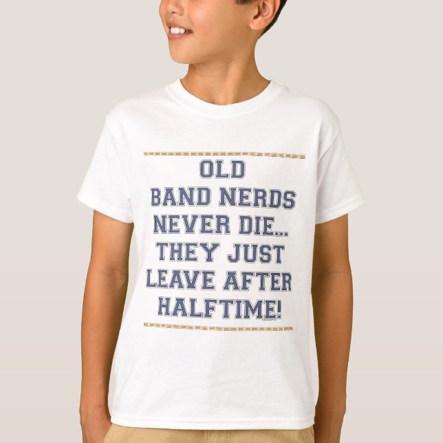 Gammala musikbandNerds Tröja (Framsida)