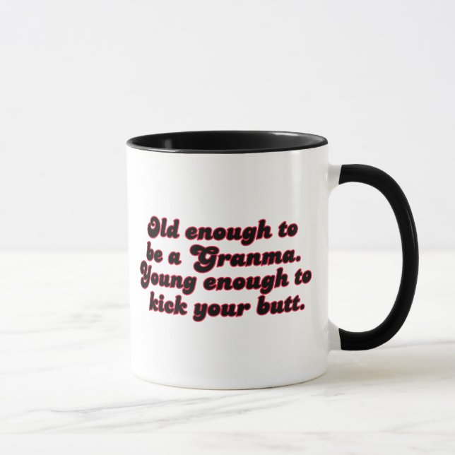Gammala nog Granma Mugg (Höger)