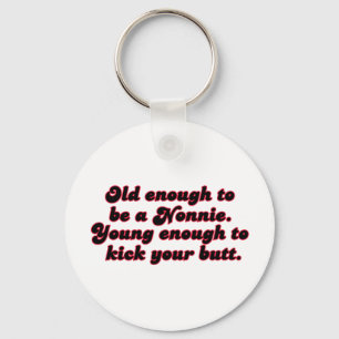 Gammala nog Nonnie Nyckelring