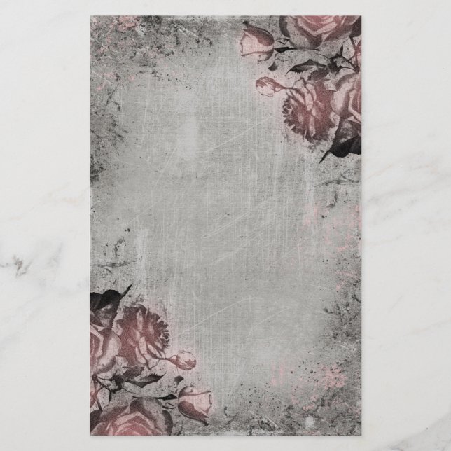 Gammala nyckel och ro brevpapper (Framsida)