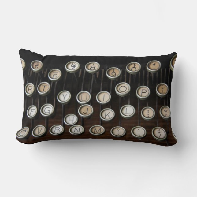 Gammala nycklar lumbarkudde (Framsida)