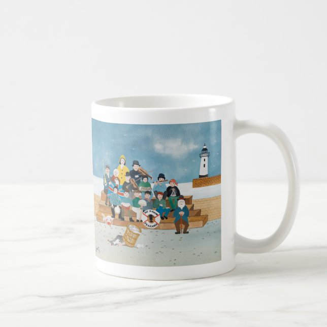 Gammala pirater av Penzance Kaffemugg (Höger)