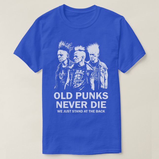 Gammala punk i segmentet Sten dör aldrig 4 T Shirt (Design framsida)