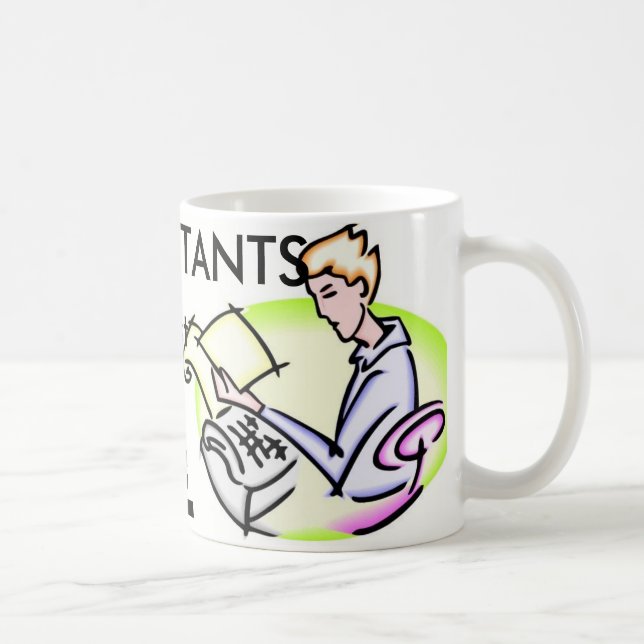 Gammala revisorer dör aldrig kaffemugg (Höger)