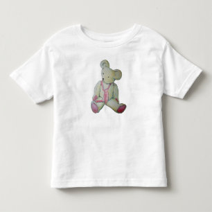 gammala röda pilbågebarns för nalle design t-shirt