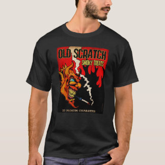 Gammala, rökiga drycker t shirt