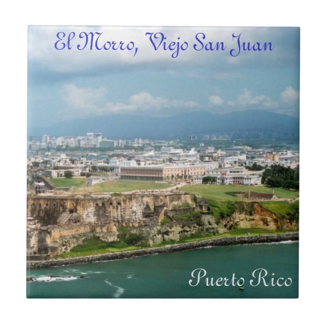 Gammala San Juan belägger med tegel Kakelplatta (Framsidan)