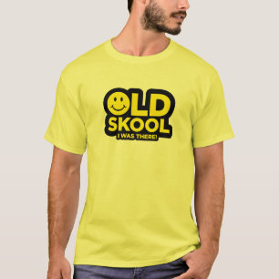 Gammala Skool - jag var där! Syraöversvallande Tee Shirt