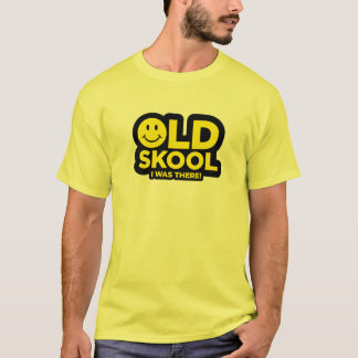 Gammala Skool - jag var där! Syraöversvallande Tee Shirt