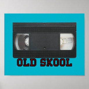 Gammala Skool - VHS tejpar Poster