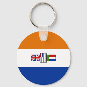 Gammala söder - afrikansk flagga nyckelring