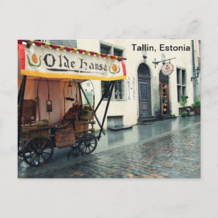 Gammala Talllin, Estland Vykort