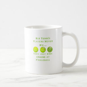 Gammala tennisspelarear dör aldrig. Dem precis Kaffemugg