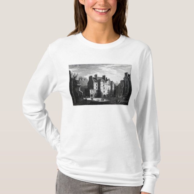 Gammala Tolbooth, Edinburgh Tee Shirt (Framsida)
