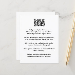 Gammala västern 2025 Studenten-meddelande