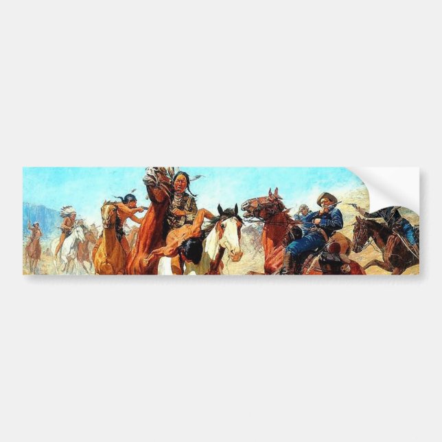 Gammala västern bildekal (Framsidan)