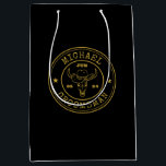 Gammala västern Cowboy Rustic Logotyp Personlig Ma<br><div class="desc">Personliger för marskalkar med westernt cowboytema. Dekorerad med cowboyhatt med vintagens westerna typsnitt. Text och färg kan redigeras med hjälp av Design Verktyg för att passa tillfälle. Skaffa den här anpassade presenten för bröllop,  reklamfest,  förlovningsfest eller andra specialtillfällen.</div>