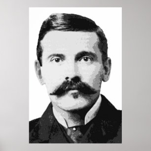 GAMMALA VÄSTERN LEGEND DOC HOLLIDAY POSTER