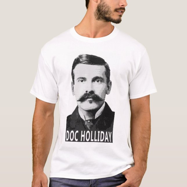 GAMMALA VÄSTERN LEGEND DOC HOLLIDAY TEE SHIRT (Framsida)