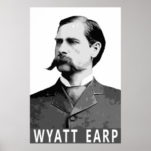 GAMMALA VÄSTERN LEGEND WYATT EARP POSTER