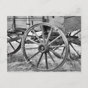 Gammala västern Wagon Vykort