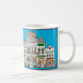 Gammala västerngränsgata kaffemugg