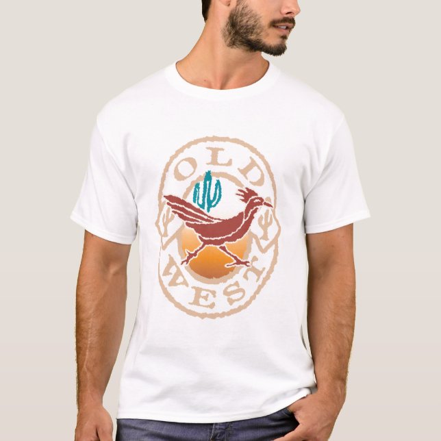 Gammala västernRoadrunner Tee Shirt (Framsida)