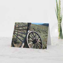 Gammala västernvagnen rullar kort