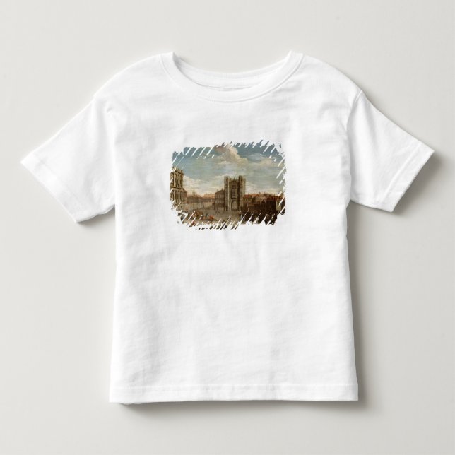 Gammala Whitehall och den invigda trädgården Tee Shirt (Framsida)