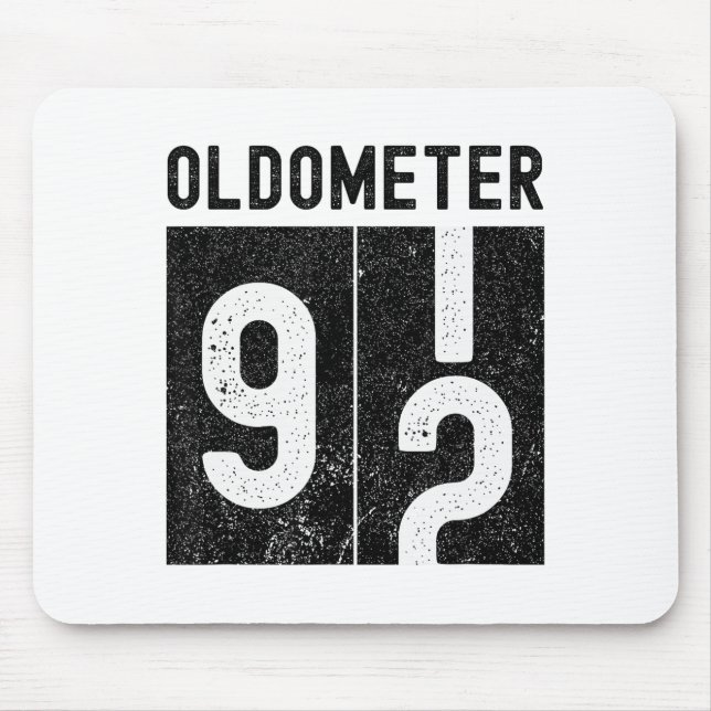 Gammaldags 92-årsdag Rolig Retro 92 år Musmatta (Framsidan)