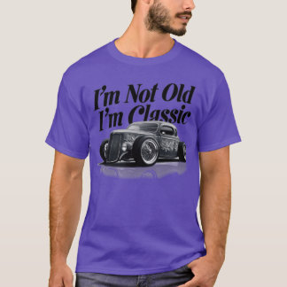 gammaldags bildesign familj t shirt