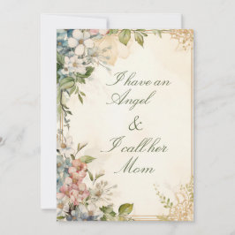 Gammaldags jasminblomma mors dag julkort