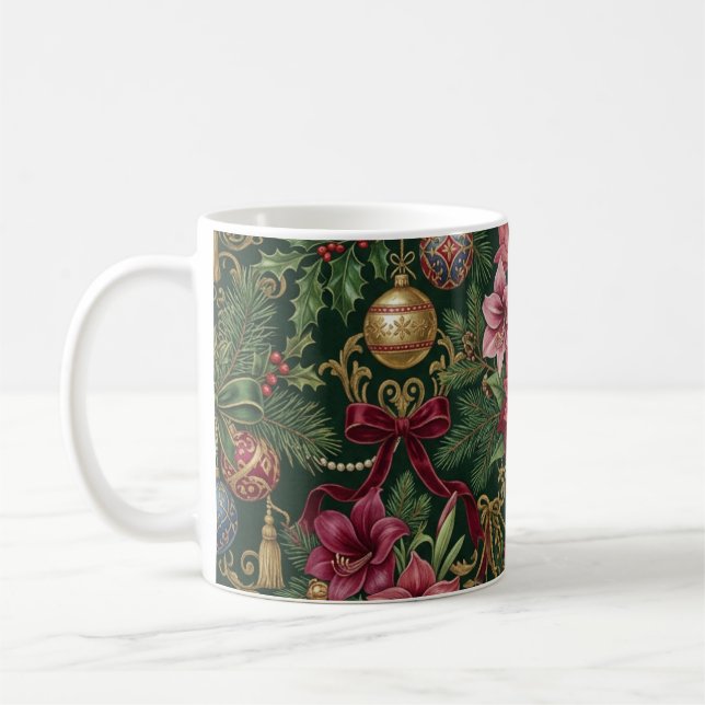 Gammaldags julmugg kaffemugg (Vänster)