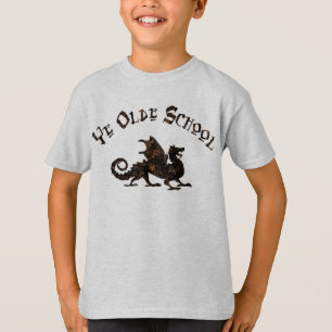 Gammaldags - medeltida Drakkung Arthur Riddare T Shirt
