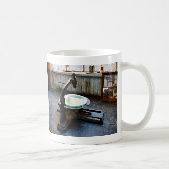 Gammaldags Mikroskop Kaffemugg (Höger)