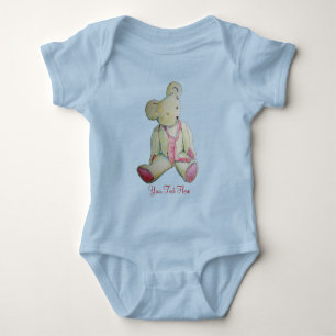 gammaldags nallens röda båge - barndesign tee shirt