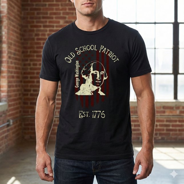 Gammaldags Patriot T-Shirt (Skapare uppladdad)