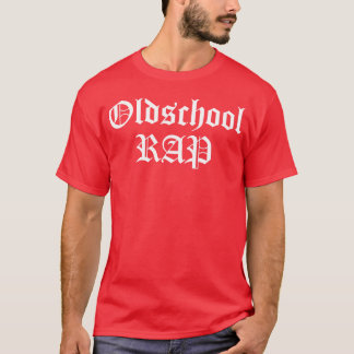 gammaldags rappare vänner t shirt