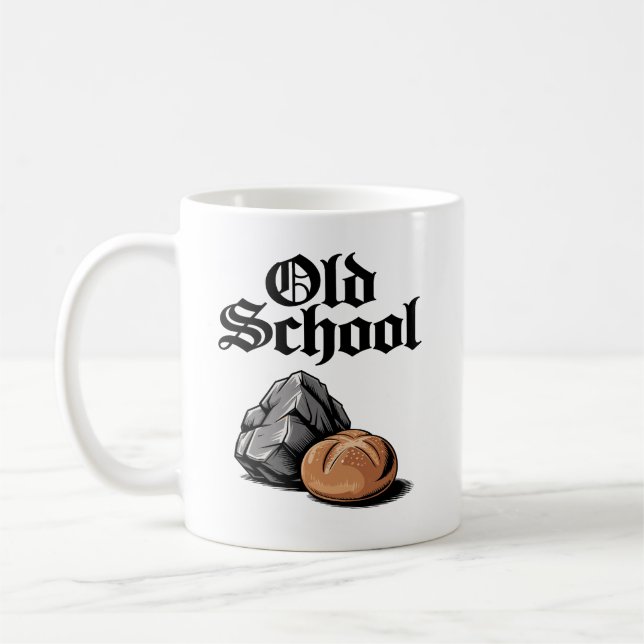 Gammaldags Rock and Roll Kaffemugg (Vänster)