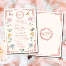 Gammaldags Rosa Regency Te-fest Flicka Barnkalas