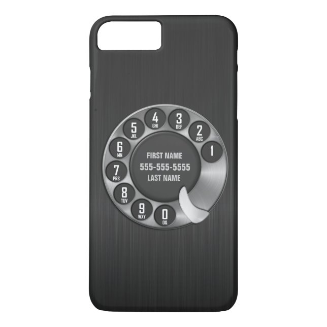Gammaldags roterande telefon Case-Mate iPhone skal (Baksida)