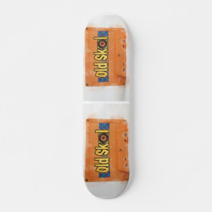Gammaldags skateboarddesign mini skateboard bräda 18,5 cm